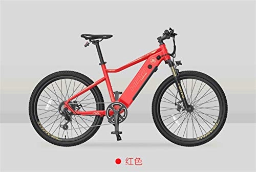 Electric Mountain Bike : Qianqiusui Electric bicycles, high-end electric bikes (Color : Red)