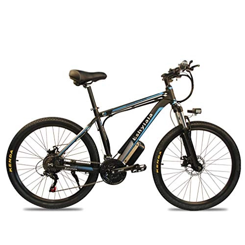Electric Mountain Bike : Qinmo Electric bicycle, 26" Electric Mountain Bike, Adults Electric Bicycle / Commute Ebike with 350W Motor, 36V 8 / 10Ah Lithium Battery, Professional 21 Speed Transmission Gears, Size:8Ah 350W