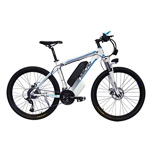 Electric Mountain Bike : QLHQWE 26'' Electric Mountain Bike Removable Large Capacity Lithium-Ion Battery 48V 250W / 500W 21 Speed Gear and Three Working Modes