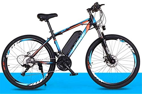 Electric Mountain Bike : RDJM Ebikes 26" All Terrain Shockproof Ebike, Electric Mountain Bike 250W Off-Road Bicycle for Adults, with 36V 10Ah Removable Lithium-Ion Battery Ebikes for Men And Women (Color : Blue)