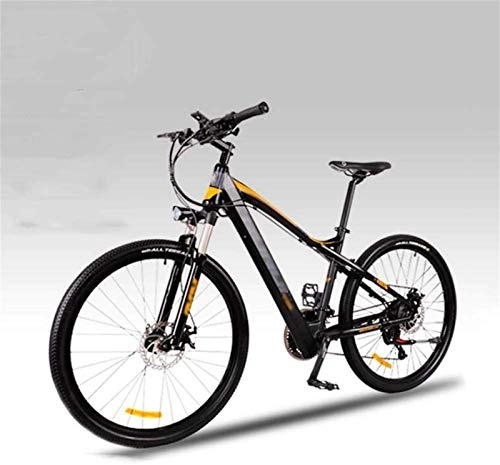 Electric Mountain Bike : RDJM Ebikes, 27.5inch Mountain Electric Bikes, LED instrument damping front fork Bicycle Adult Aluminum alloy Bike Sports Outdoor