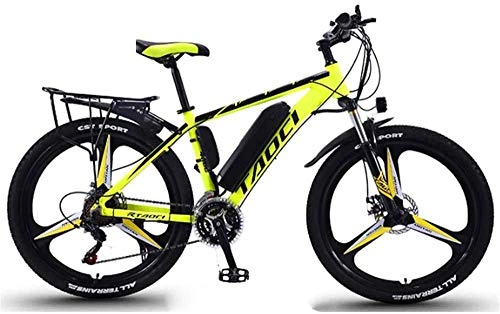 Electric Mountain Bike : RDJM Electric Bike 26" Electric Bikes for Adults, 8AH, 10AH, 13AH Removable Lithium-Ion Battery Bicycle Ebike, 27 Speed Shifter Mountain Ebike for Outdoor Cycling Travel Work Out