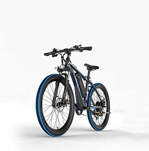 Electric Mountain Bike : RDJM Electric Bike, Adult 26 Inch Electric Mountain Bike, 36V-48V Lithium Battery Aluminum Alloy Electric Assisted Bicycle (Color : C, Size : 48V)