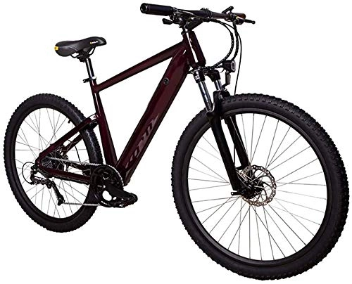 Electric Mountain Bike : RDJM Electric Bike Mountain Ebike Hidden Battery Electric Mountain Bike with Full Suspension Variable Speed Electric Bicycle Adult Light Pedal Bike 36v 250w 10.4ah 5 Classes Pas + Cruise 27.5 Inch