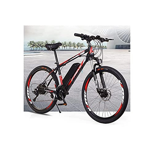 Electric Mountain Bike : SFSGH 26" Mountain Electric Bike - 250W High Brush Motor With Removable 36V 8Ah Lithium Ion Battery, 21 Gears, 3 Riding Modes