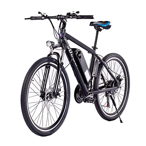 Electric Mountain Bike : SUDOO Electric Bike For Adults 26'' City Commute E-Bike 250W Motor 48V 10AH Removable Lithium Battery Electric Bicycle 1.95 Tire Shimano 21-Speed