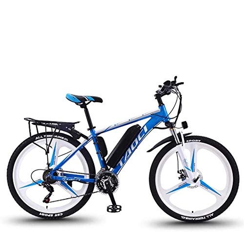 Electric Mountain Bike : SUSU Electric Bikes For Adult For Outdoor Cycling Magnesium Alloy bikes Bicycles All Terrain Mens Mountain Bike 26" 36V 350W Removable Lithium-Ion Battery Bicycle bike B-13Ah 90KM