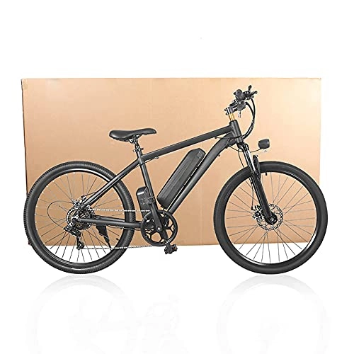 Electric Mountain Bike : Table one Electric Bike, 36V / 10Ah Removable Lithium-Ion Battery, 350W Electric Commuter Bicycle, Shimano 7-Speed, City Electric Bike For Adults(Size:178 * 53 * 103CM)