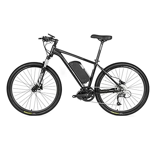 Electric Mountain Bike : TERLEIA Electric Bike Outdoor Cycling Commuting Travel E-Bike 48V 10A 350W IP65 Waterproof Max Speed 25 Km / H 3 Working Modes 26" Electric Mountain Bicycle for Adults, Black gray