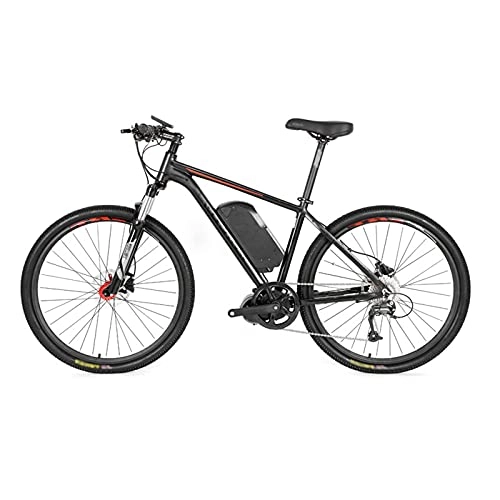 Electric Mountain Bike : TERLEIA Electric Bike Outdoor Cycling Commuting Travel E-Bike 48V 10A 350W IP65 Waterproof Max Speed 25 Km / H 3 Working Modes 26" Electric Mountain Bicycle for Adults, Black red