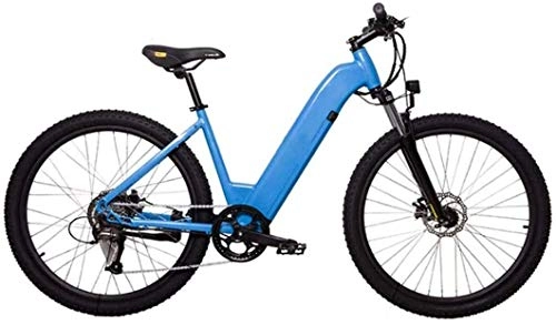 Electric Mountain Bike : Travel Convenience A Healthy Trip Electric Bikes For Adult, Magnesium Alloy Ebikes Bicycles All Terrain, 27.5" 36V 250W Removable Lithium-Ion Battery Mountain Ebike, For Mens Outdoor Cycling Travel