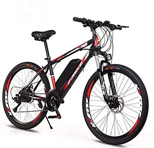 Electric Mountain Bike : Urban Commuter Folding E-bike Electric Mountain Bike for Adults, 26 Inch Electric Bike Bicycle with Removable 36V 8AH / 10 AH Lithium-Ion Battery, 21 / 27 Speed Shifter for Women and Teenagers Unisex Bi