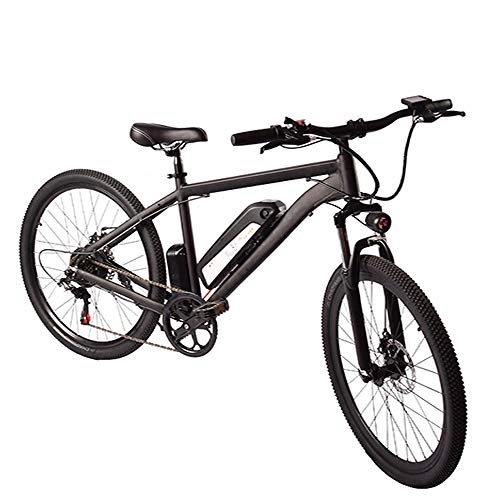 Electric Mountain Bike : VBARV 3.0 Carbon Electric Mountain Bike, Carbon Fiber Electric Bicycle Pedal Assist E-bike with Shimano 27 Speed Transmission System and Removable 36V