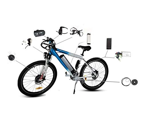 Electric Mountain Bike : WANGYONGQI 36V 250W - 500W Electric Bike Kit for 20" 26" 700C Wheel Motor Kettle Battery LED LCD e bike Electric Bike Conversion Kit, 36V10AH250WLCD