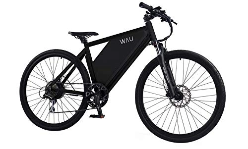 Electric Mountain Bike : WAU X Electric Mountain Bike | 36v / 24.5ah High-Efficiency Lithium Battery | Range 100-Miles, GPS Track | Lightweight Aluminium |26-Inch |Hydraulic Disc Brakes | Fully Lockable Suspension Fork