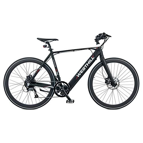 Electric Mountain Bike : Westhill ENERGISE Electric Bike - 36 Volt 10Ah Removable Li-ion Battery & Shimano Gear System
