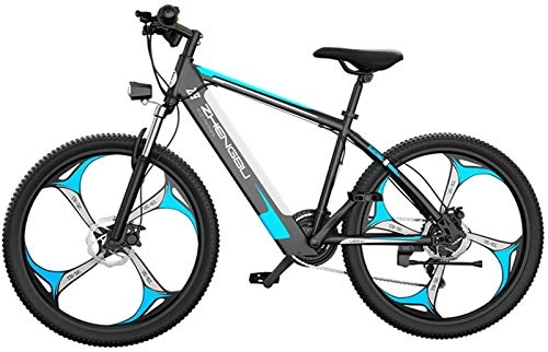 Electric Mountain Bike : WJSWD Electric Snow Bike, 26 Inch Electric Mountain Bike for Adult, Fat Tire Electric Bike for Adults Snow / Mountain / Beach Ebike with Lithium-Ion Battery Lithium Battery Beach Cruiser for Adults