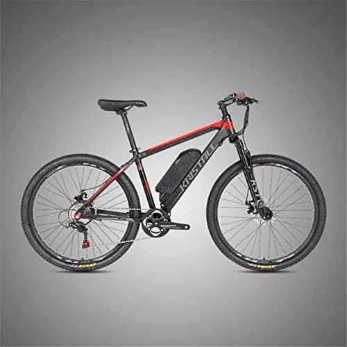 Electric Mountain Bike : WJSWD Electric Snow Bike, Electric Bicycle Lithium Battery Disc Brake Power Mountain Bike Adult Bicycle 36V Aluminum Alloy Comfortable Riding Lithium Battery Beach Cruiser for Adults