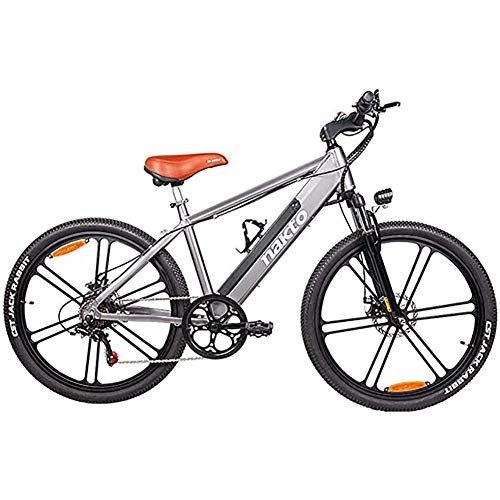 Electric Mountain Bike : WXX 26-Inch 6-Speed Magnesium Alloy Electric Bike 350W Motorcycle Hybrid Mountain Bike Adult Power-Assisted Shock-Absorbing Bicycle Suitable for Camping