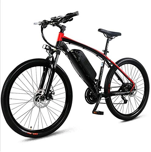 Electric Mountain Bike : XDHN Heatile Electric Bike 36V 8Ah / 12Ah Lithium Battery26 Tire Electric Bike Lithium Ion Battery Usb With 240W Brushless Motor And 27-Speed