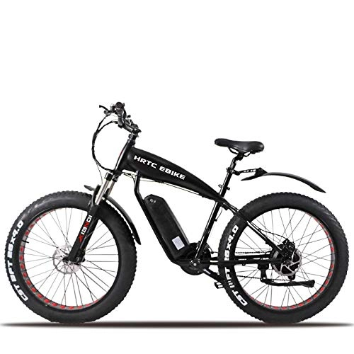 Electric Mountain Bike : xianhongdaye 26 inch electric mountain bike 36V8AH lithium battery 250W high speed motor big tire electric bike front and rear disc brakes are safe and reliable-black