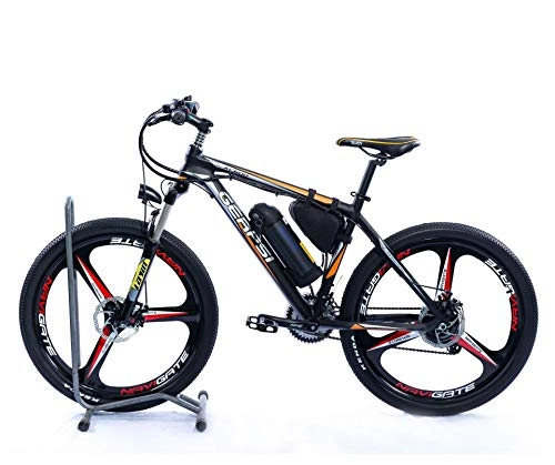 Electric Mountain Bike : XQJJT Mountain road Electric Bike for Adults, 26" Electric Bicycle / Commute Ebike with 500W Motor, Professional 21 Speed Transmission Gears
