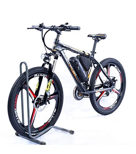 Electric Mountain Bike : XQJJT Snow boost Electric Bicycle Electric Mountain Bike 26 * 4.0 Fat Tire 21 Speed