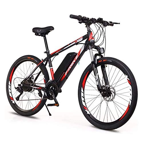 Electric Mountain Bike : XXZ Adult Electric Bikes Comfort Bicycles Road Bikes 26 inch, 8A Lithium Battery, Aluminium Alloy, Disc Brake, Received for Adults Men Women