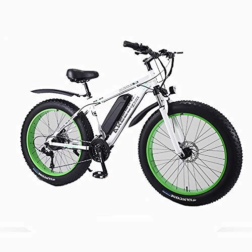 Electric Mountain Bike : XXZ Electric Mountain Bike, 26" 350W Brushless Motor, Removable 36V / 10Ah Lithium Battery, 27-Speed, Suspension Fork, Dual Disc Brakes Electric Bike