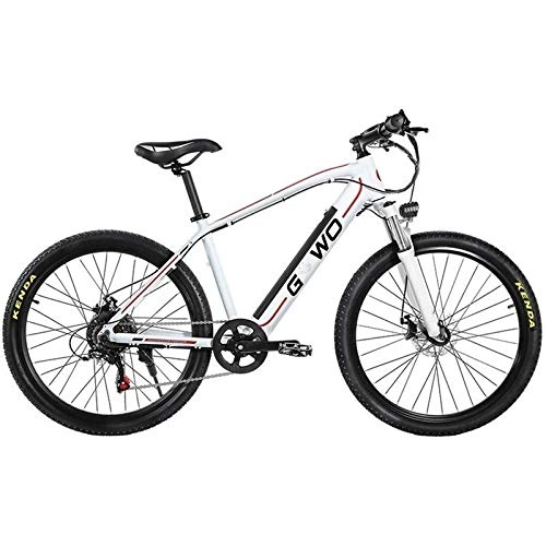 Electric Mountain Bike : YITING 26 inches electric off road mountain bikeAluminum alloy Frame 48V / 9.6Ah lithium battery / 350W 7 speed electric bicycles for adultsCity Bicycle Max Speed 25 km / h