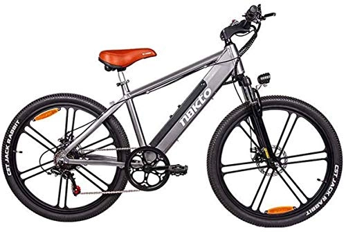 Electric Mountain Bike : ZJZ Adult 26 Inch The New Upgrade Electric Mountain Bikes, Aluminum Alloy Electric Bicycle, 48V Lithium Battery / LCD Display / 6 Gears Electric Power Assist