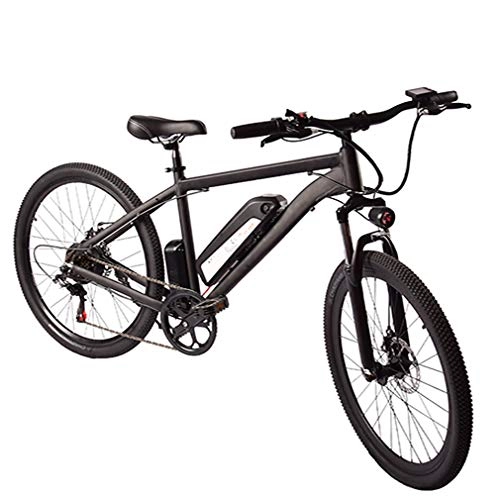 Electric Mountain Bike : ZLQ Electric Mountain Bike 250W 26'' Electric Bicycle 36V 7AH Lithium-Ion Battery for Adults Three Working Modes with LED Light And LCD Display