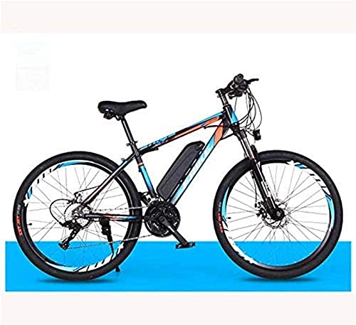 Electric Mountain Bike : ZMHVOL Ebikes, Electric Mountain Bike for Adults, 26 Inch Electric Bike Bicycle with Removable 36V 8AH / 10 AH Lithium-Ion Battery, 21 / 27 Speed Shifter ZDWN (Color : B, Size : 27 speed 36V10Ah)