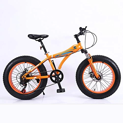 Fat Tyre Mountain Bike : Bicycle Mountain Bike Folding Bicycle Ultra Light Portable Variable Speed Bicycle Children Students Universal Bicycle
