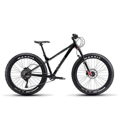 Fat Tyre Mountain Bike : Diamondback Bicycles Unisex's El OSO Tres, Fat Hardtail Mountain Bike, 16, Gloss Black, SM / 16