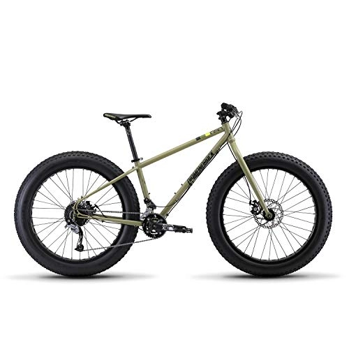 Fat Tyre Mountain Bike : Diamondback Bicycles Unisex's El OSO Uno, Fat Hardtail Mountain Bike, 16, Green, SM / 16