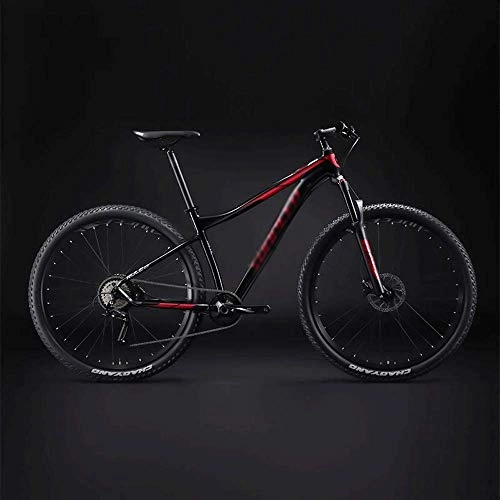 Fat Tyre Mountain Bike : Giow Mens Mountain Bikes, 9-Speed Hardtail Mountain Bike, Aluminum Frame Front Suspension Bicycle, Mountain Bicycle With Front Suspension (Size : 27.5 inches)