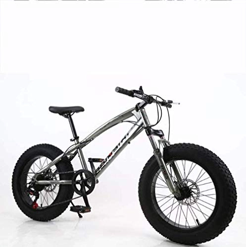 Fat Tyre Mountain Bike : HongLianRiven BMX Fat Tire Mens Mountain Bike, Double Disc Brake / High-Carbon Steel Frame Cruiser Bikes, Beach Snowmobile Bicycle, 26 Inch Wheels 5-25 (Color : I, Size : 27 speed)