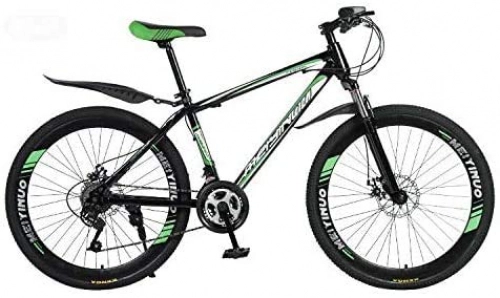 Fat Tyre Mountain Bike : HYCy 26 Inch Mountain Bike, PVC And All Aluminum Pedals And Rubber Grip, High Carbon Steel And Aluminum Alloy Frame, Double Disc Brake
