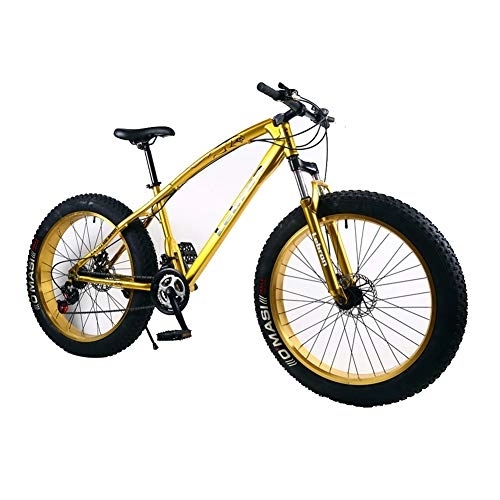 Fat Tyre Mountain Bike : LYRWISHJD Hard Tail Mountain Bikes High-Carbon Steel Frame MTB Country Gearshift Bicycle Exercise Bikes Unisex Adult Student Outdoors(for 158cm-182cm) (Size : 26 inch, 速度 Speed : 30 Speed)