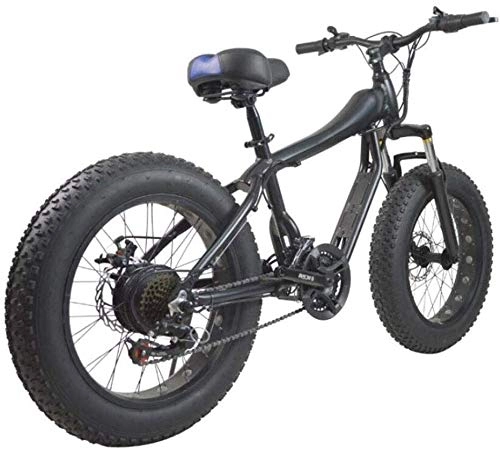 Fat Tyre Mountain Bike : MIYNTB Mountain Bike, Shift 4.0 Wide Tire Lightweight And Aluminum Folding Bike with Pedals Portable Bicycle Snow Bicycle Beach Bike