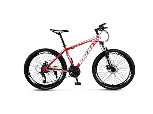Fat Tyre Mountain Bike : Mountain Bike Adult Mountain Bike 26 inch 30 Speed One Wheel Off-Road Variable Speed Shock Absorber Men and Women Bicycle Bicycle, B, A