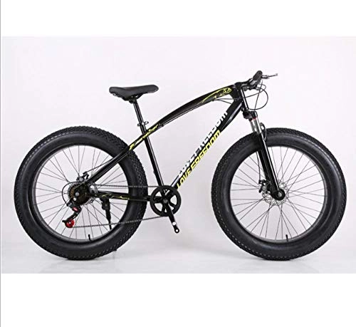 Fat Tyre Mountain Bike : Radiancy Inc 26 * 17 Inches Fat bike off-road beach snow bike 27 speed speed mountain bike 4.0 wide tire adult outdoor riding