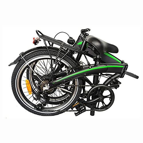 Folding Electric Mountain Bike : Adult Electric Bicycles, 20 inch Folding Bicycles, Folding Mountain Bike, 36V 7.5Ah Removable Li-Ion Battery, Suitable for Travel and Daily Commuting