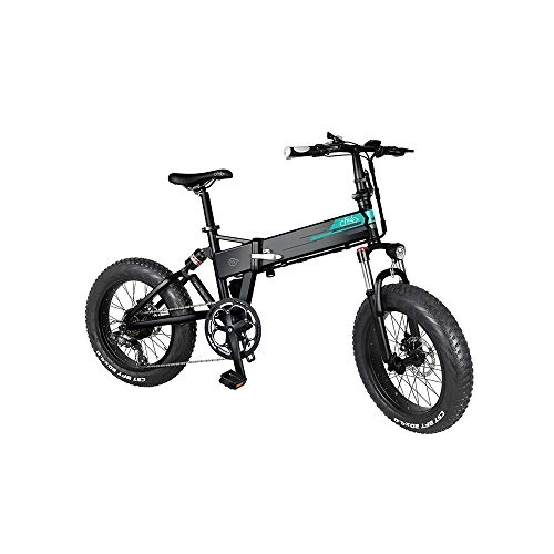 Folding Electric Mountain Bike : FIIDO M1 Folding Mountain Bicycle for Adults, 12.5Ah Lithium Battery Assistant Electric Bike With 20" Wheels & 250w Motor For Outdoor Cycling and Commute