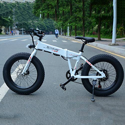 Folding Electric Mountain Bike : JUN Electric Bicycle, 26-Inch Electric Scooter with Removable Portable Lithium Battery (36V350W) Outdoor Sports Mountains Electric Bike