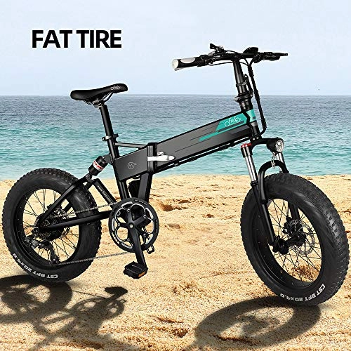Folding Electric Mountain Bike : magicelec Electric Mountain Bike, Folding Ebike, Power Assisted(50 Miles), Shimano 7 Speed All Aluminum Alloy Frame 20 inch City Mountain Bicycle Booster with Removable Battery and LCD Display