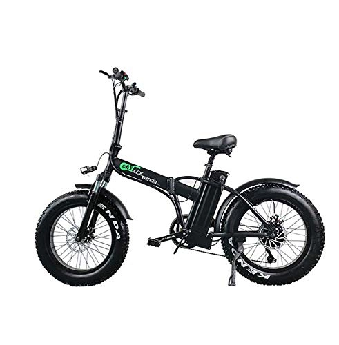Folding Electric Mountain Bike : WXJWPZ Folding Electric Bike 500w Electric Bike With 48v 15ah Removable Battery For Adult Electric Bicycle Cycle