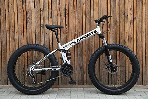 Folding Mountain Bike : AUTOKS Mountain Folding Bikes, High Carbon Steel Frame Variable Speed Double Shock Absorption Foldable Bicycle, Suitable for People with A Height of 135190Cm 20 Inch 24 Inch 26 Inch Variable Bicycle