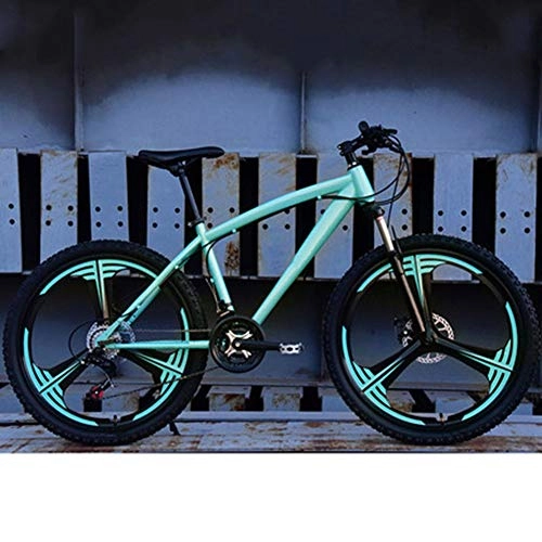 Folding Mountain Bike : Bikes for Adults, Variable Speed Small Portable Ultra Light Lightweight And Aluminum Folding Bike with Pedals Two-Wheel Mini for Men And Women, Blue, 21speed